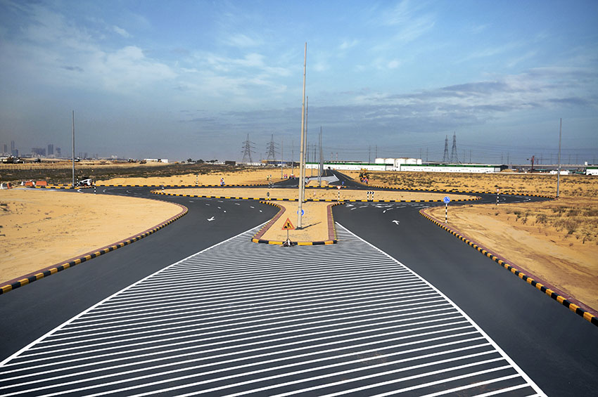 Various Road Marking Projects-Dubai